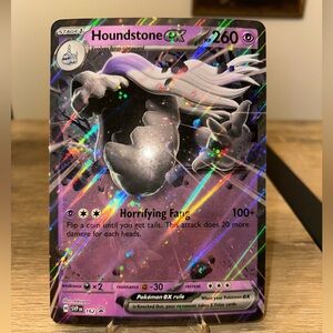 Jumbo Houndstone EX Oversized Pokémon Card – SVP Promo Holo